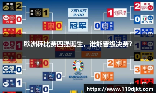 欧洲杯比赛四强诞生，谁能晋级决赛？
